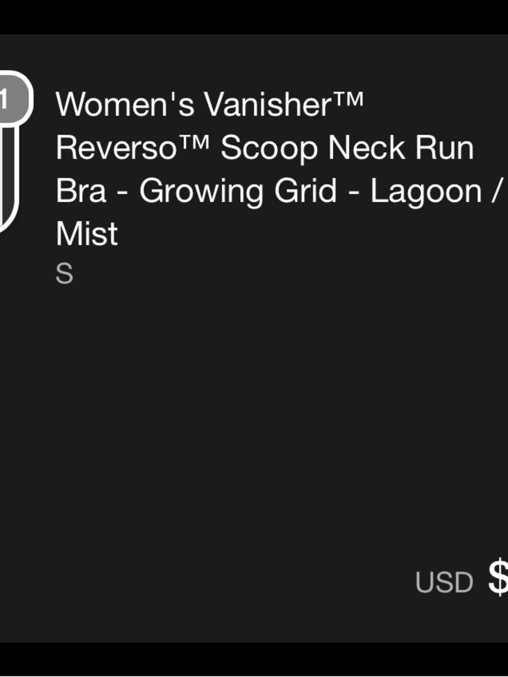 NWT Bandit Vanisher Reverso Scoop Neck Run Bra - Picture 4 of 4